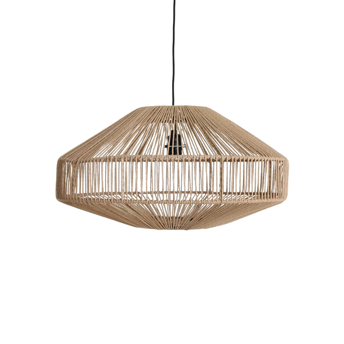 Raw Materials Hanglamp Linea Gem Touw Naturel Medium Ø60cm