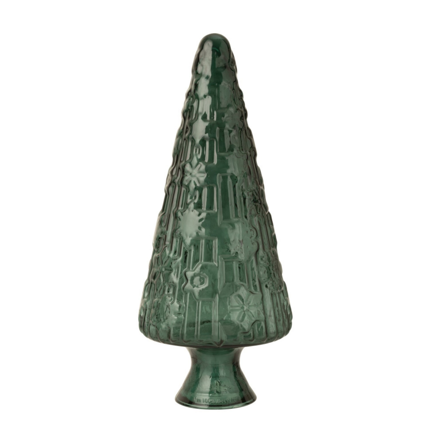 Kerstboom Ornament Groen Glas Large J-Line