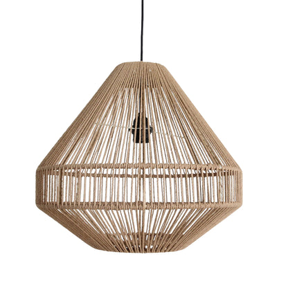 Raw Materials Hanglamp Linea Diamond Touw Naturel Medium Ø44cm