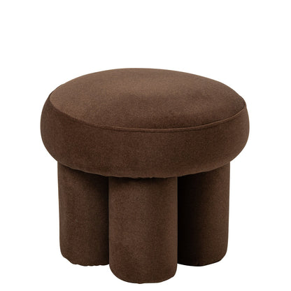 Poef Poten Multiplex/Stof Taupe Small J-Line