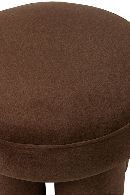 Poef Poten Multiplex/Stof Taupe Small J-Line