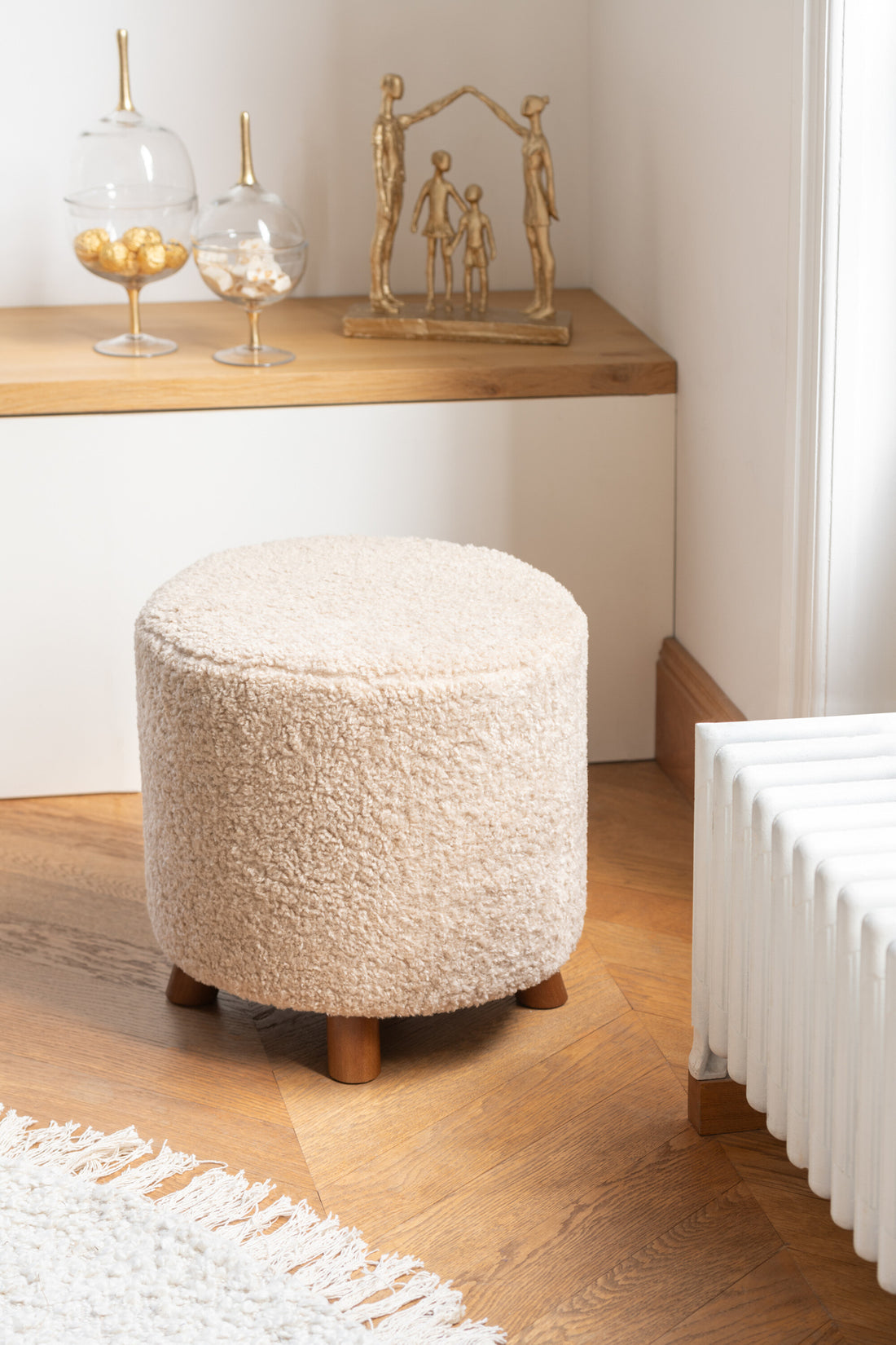 Poef Schaap Beige J-Line