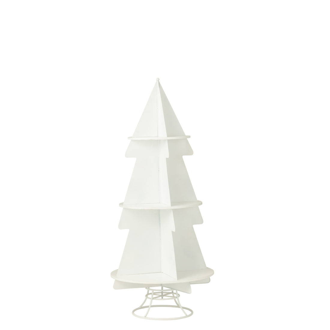 Kerstboom Display Metaal Wit Medium J-Line