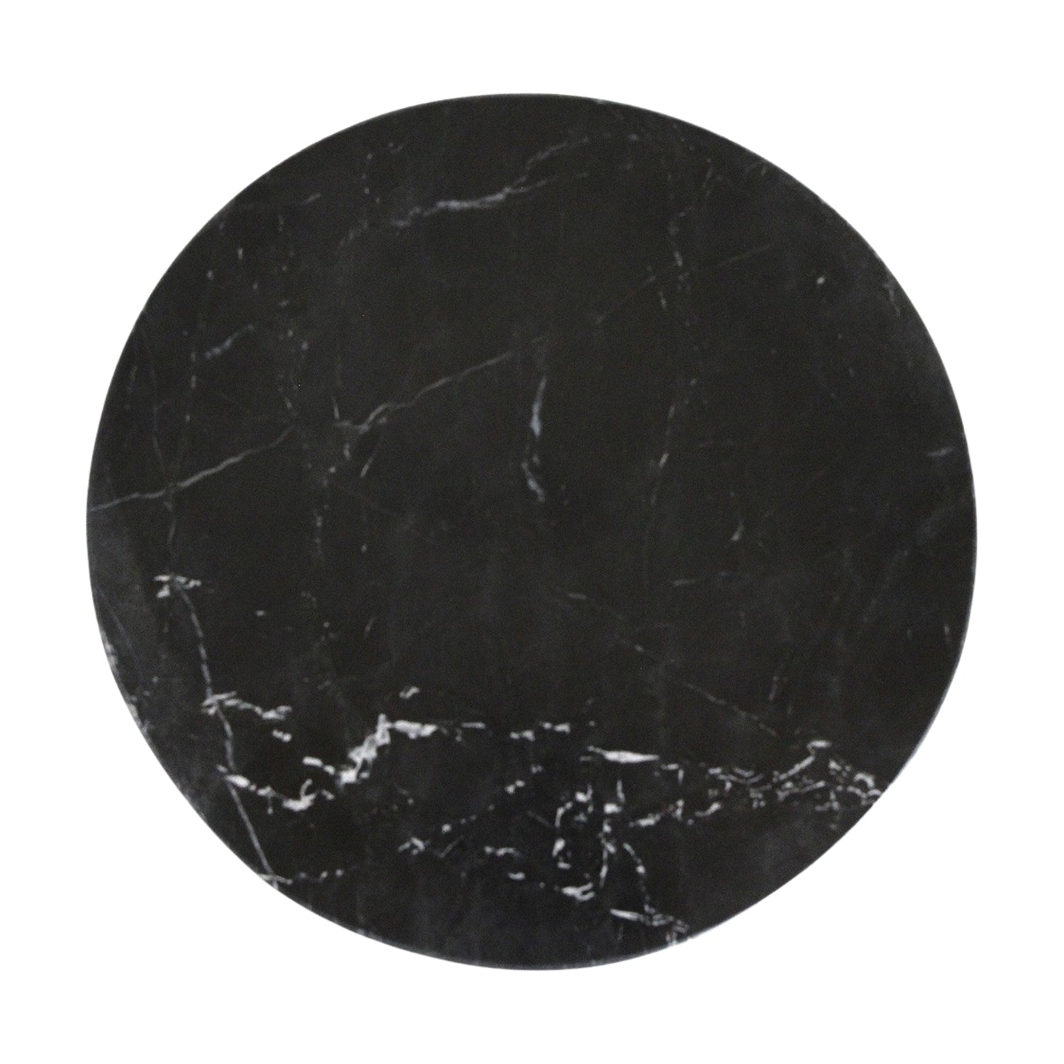 Lampung bijzettafel marmer zwart – 40x40x50 cm Raw Materials