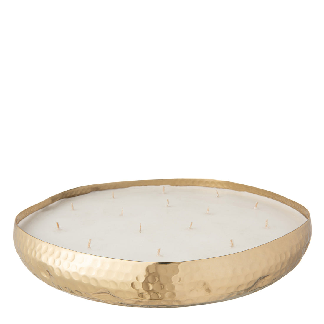 Luxus-Duftkerze M-Chic Metall Gold XL 35h J-Line