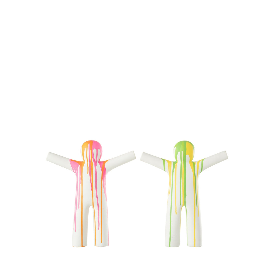 P’tit Maurice Paint Beeldje Multicolor Small J-Line Set van 2