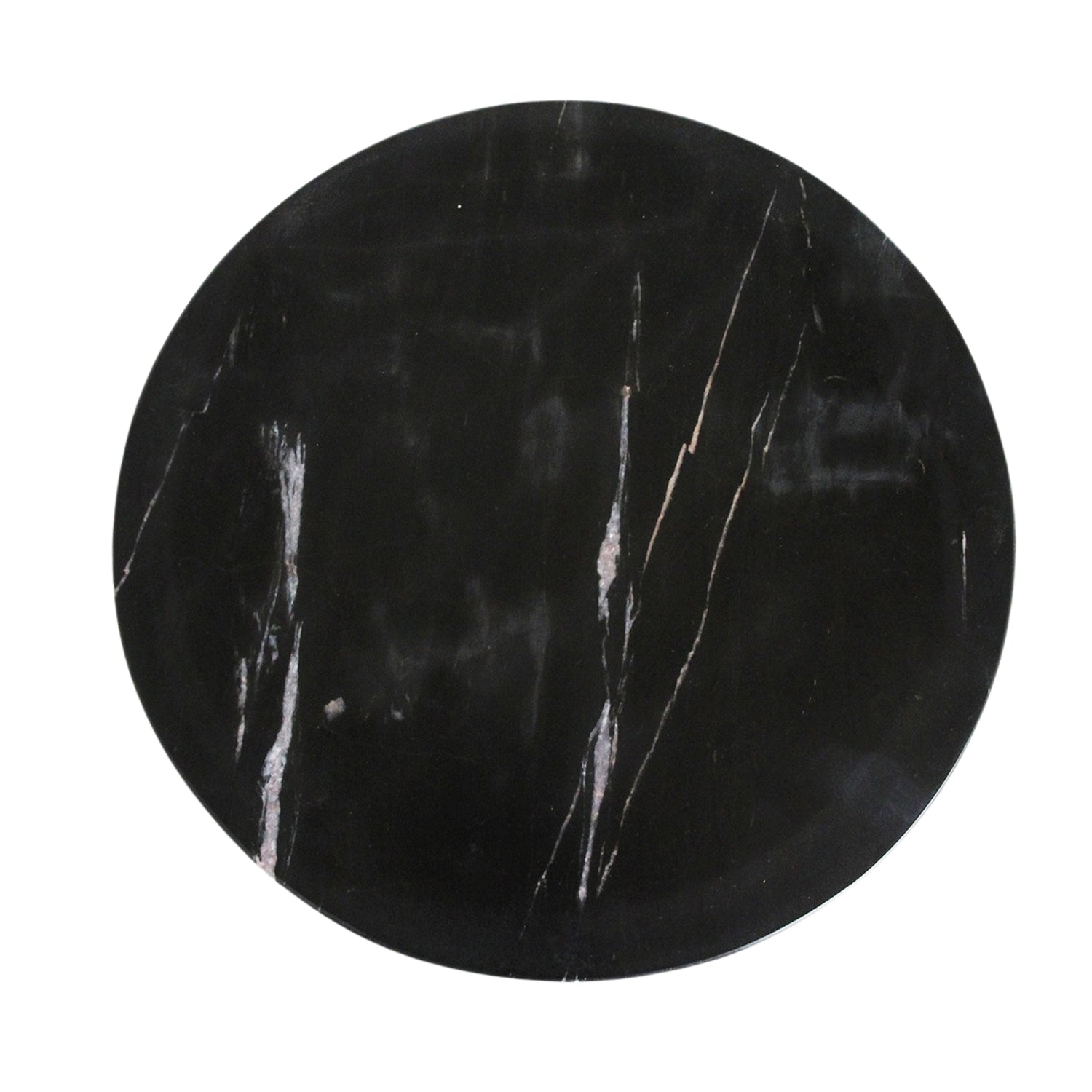 Sabah Bijzettafel Marmer Zwart – 40x40x50 cm Raw Materials