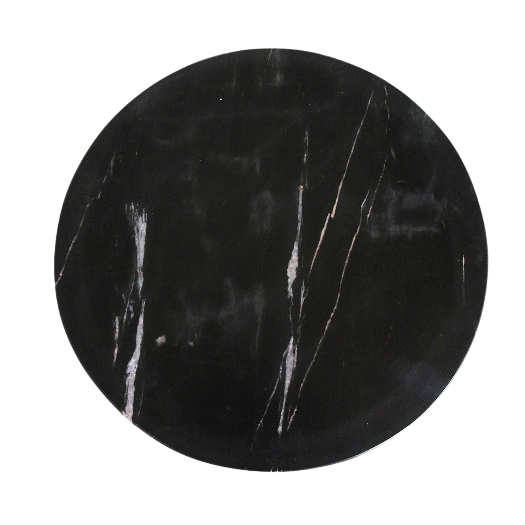 Sabah Bijzettafel Marmer Zwart – 40x40x50 cm Raw Materials