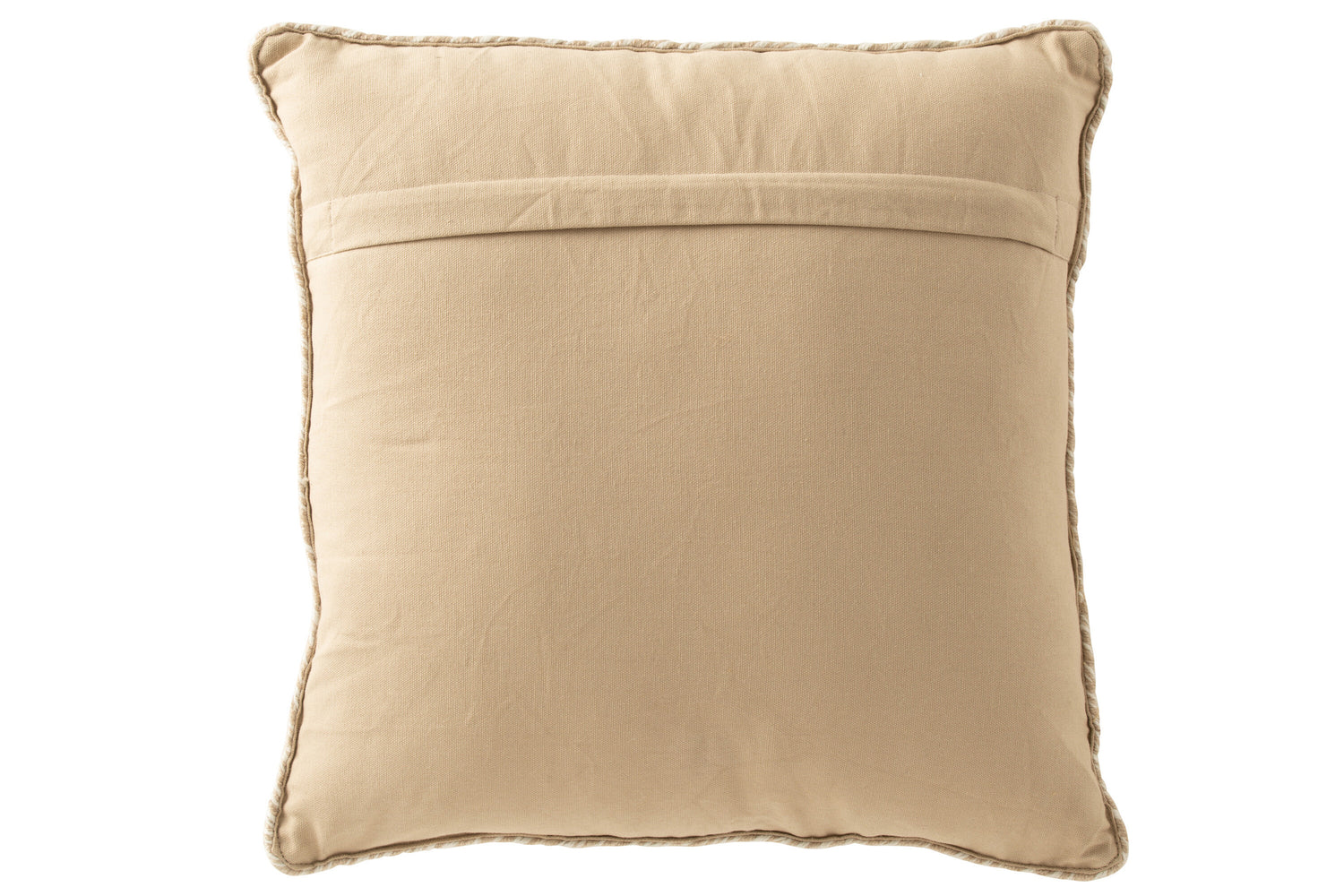 Kussen Miami Outdoor Polyester Naturel/Wit