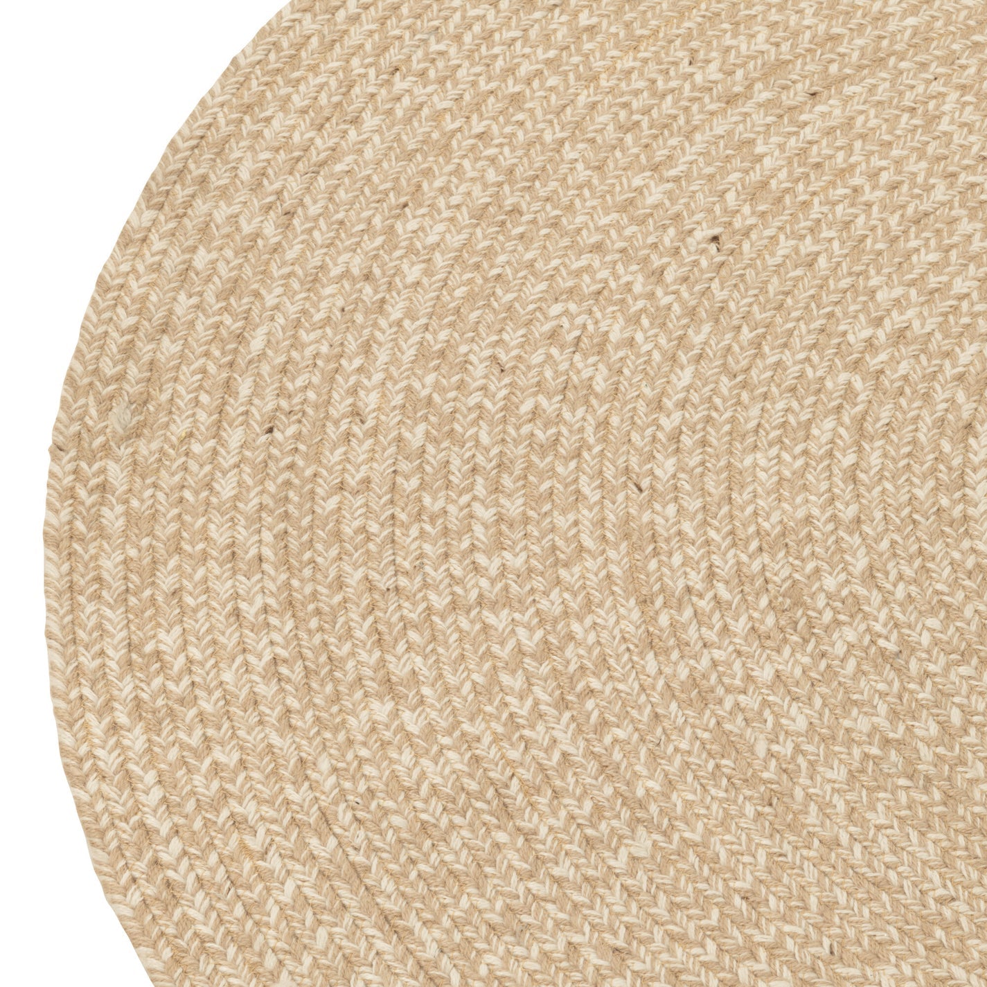 Tapijt Miami Outdoor Polyester Naturel/Wit Small J-Line