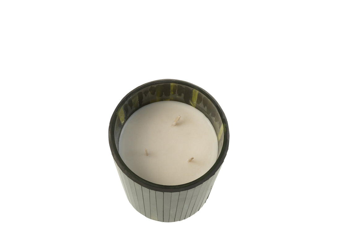 Geurkaars Noa Herbal Serenity Groen Medium-55h
