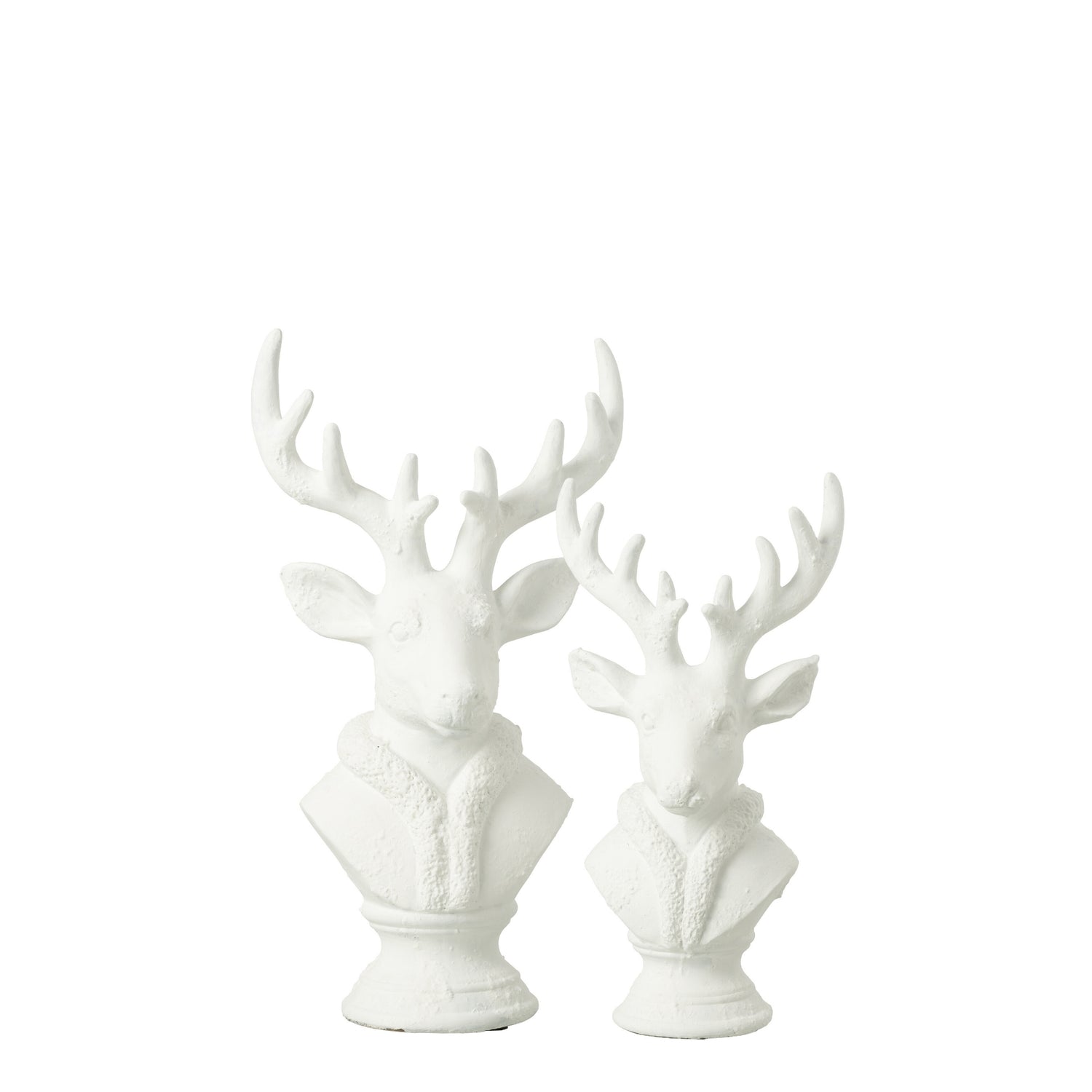 Hert Polyresin Wit Small J-Line