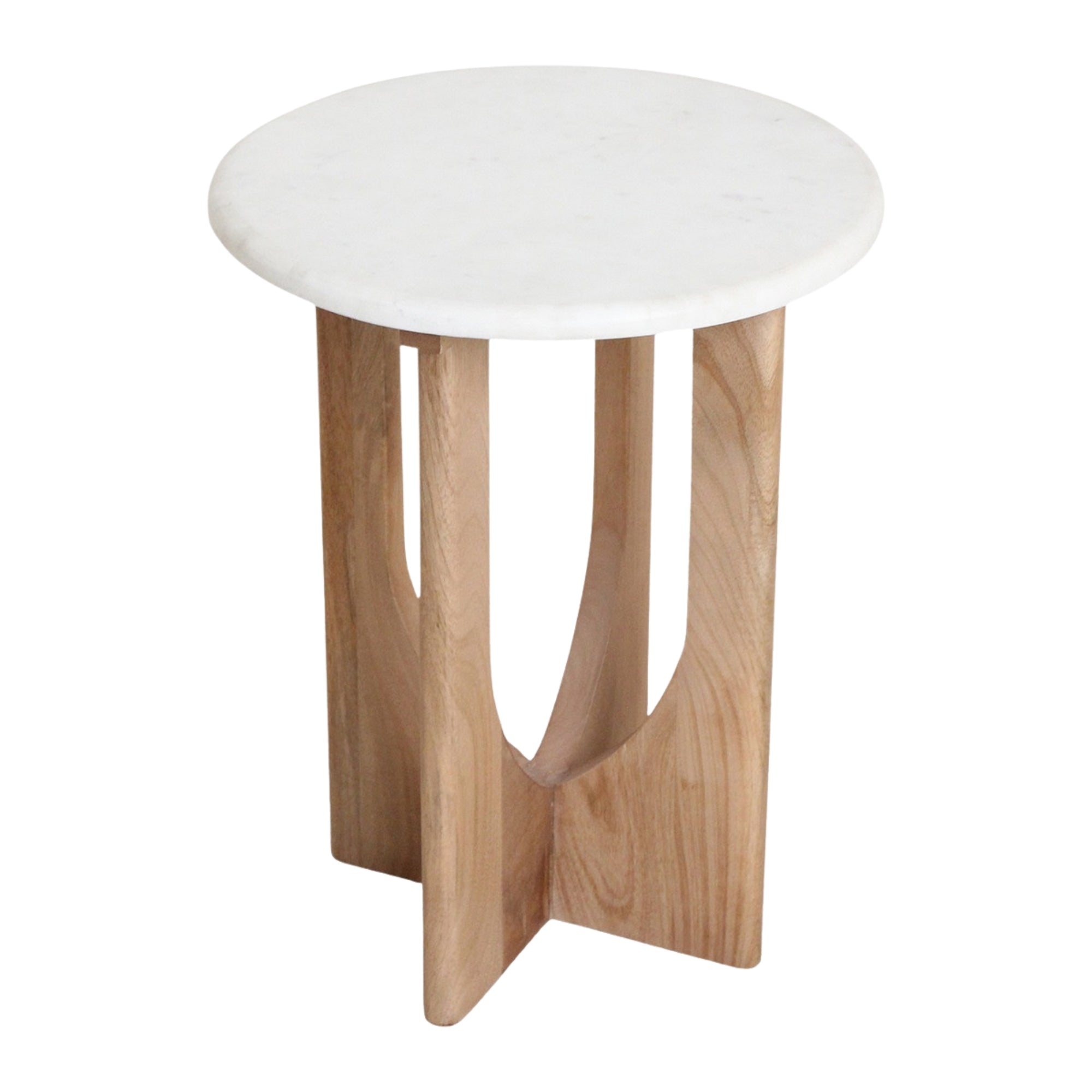 Ronde Bijzettafel Kuching Met Marmer Raw Materials