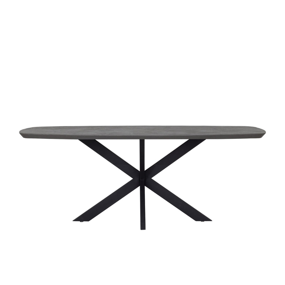 Eetkamertafel Vito Danish Pepper Ovaal 200cm DTP Home