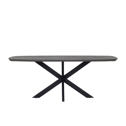 Eetkamertafel Vito Danish Pepper Ovaal 200cm DTP Home