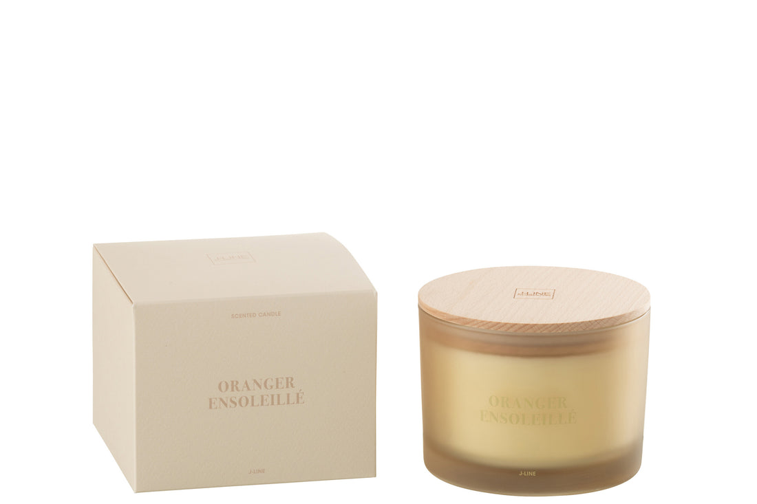 Geurkaars Accords Essentiels Oranger Ensoleillé 28 Uur
