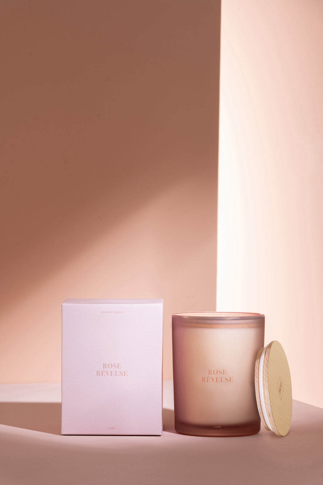Geurkaars Accords Essentiels Rose Rêveuse 52 Uur