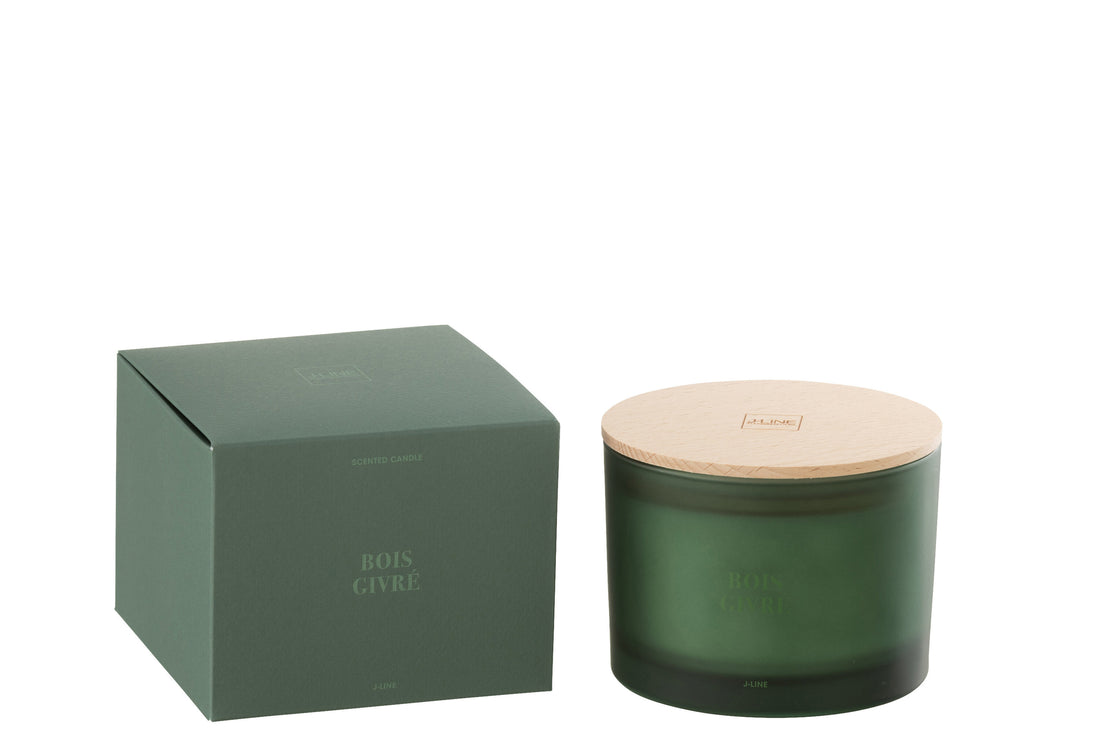 Geurkaars Accords Essentiels Bois Givré 28 Uur