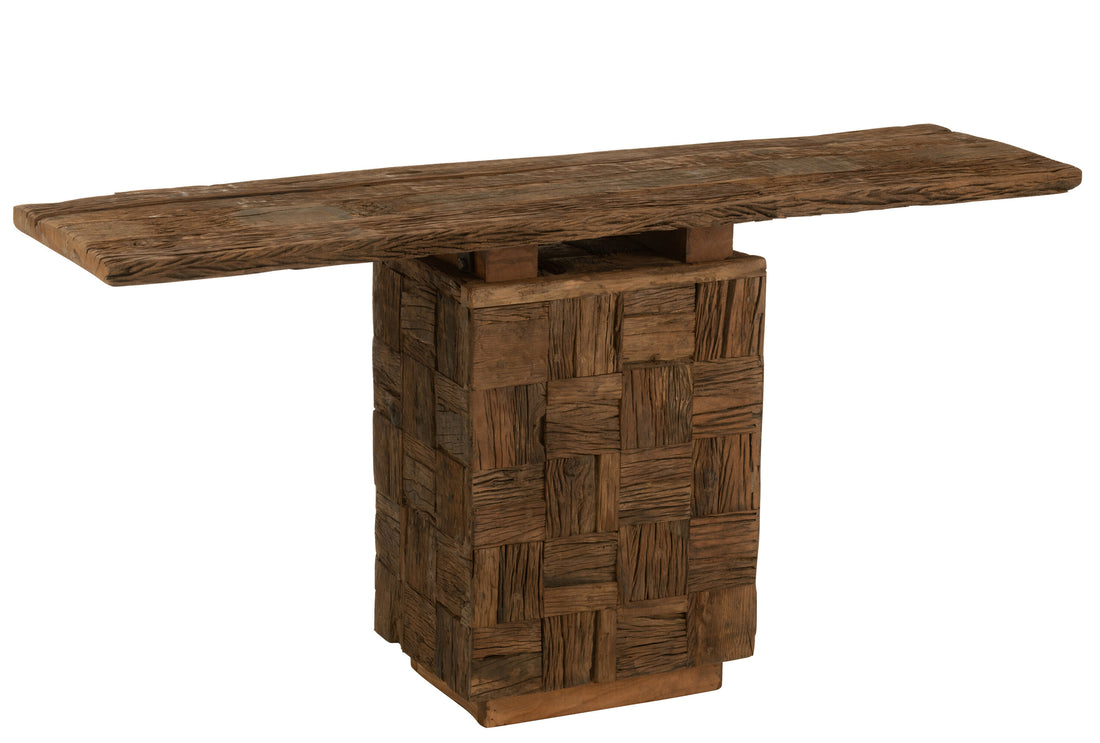 Console Woody Hout Naturel J-Line