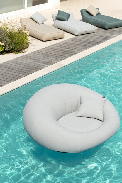 Matras Donut Polyethyleen Grijs J-Line