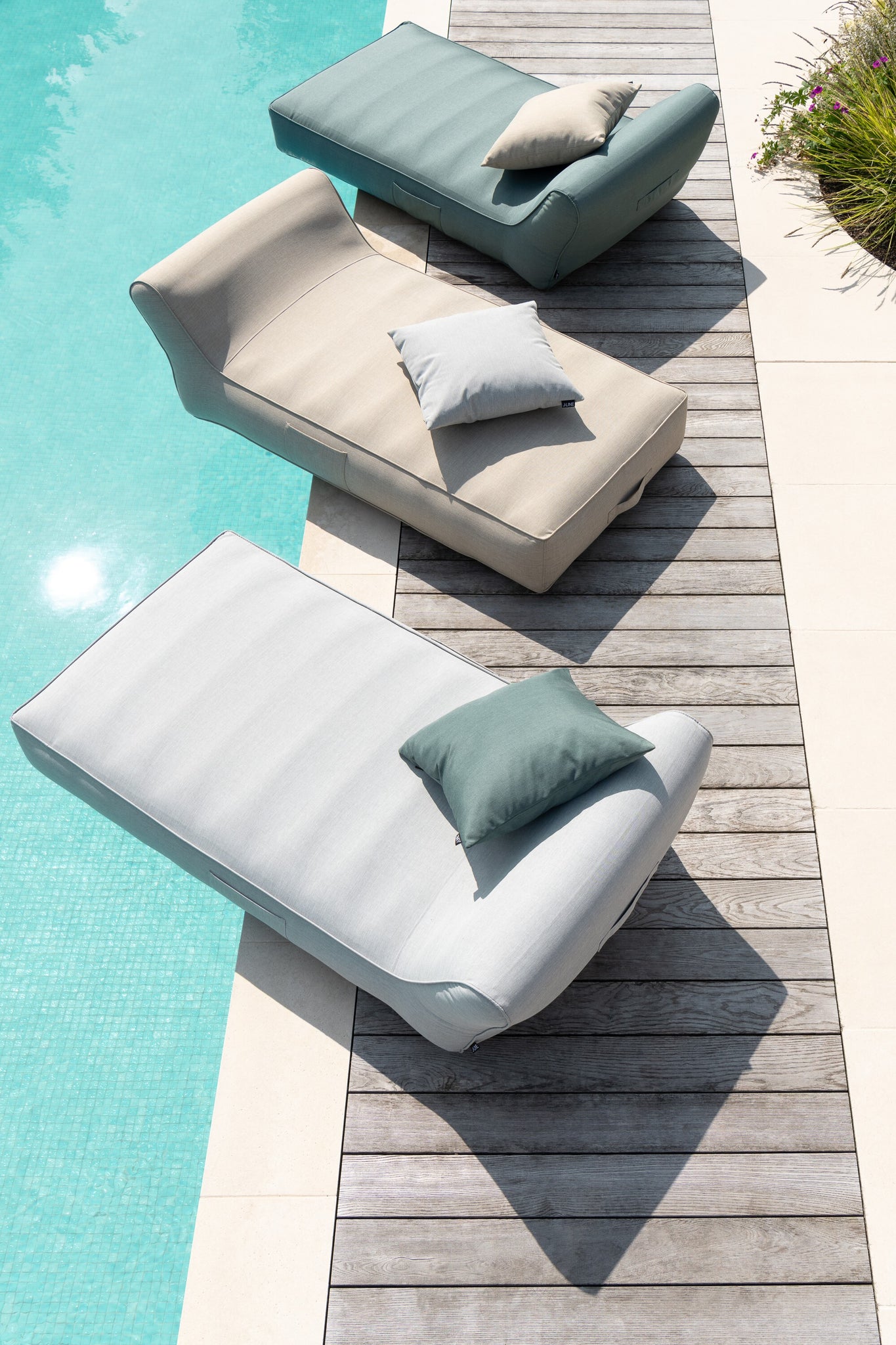Ligbed Matras Helene Polypropyleen Groen J-Line