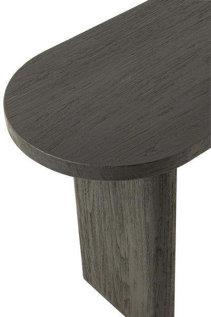 Tafel Teak Hout Zwart J-Line
