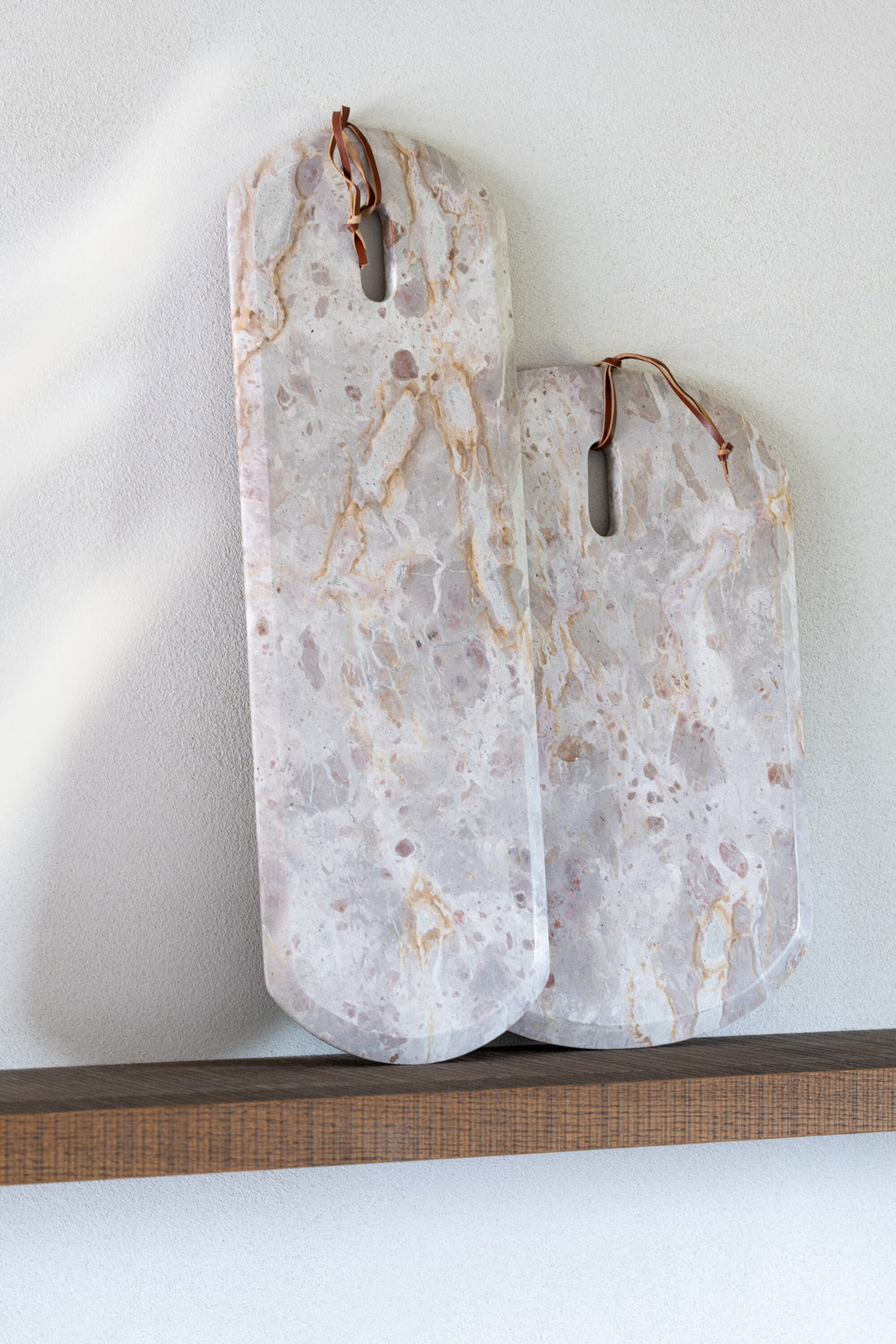 Plank Rechthoek Marmer Beige Large - 60x20x2cm