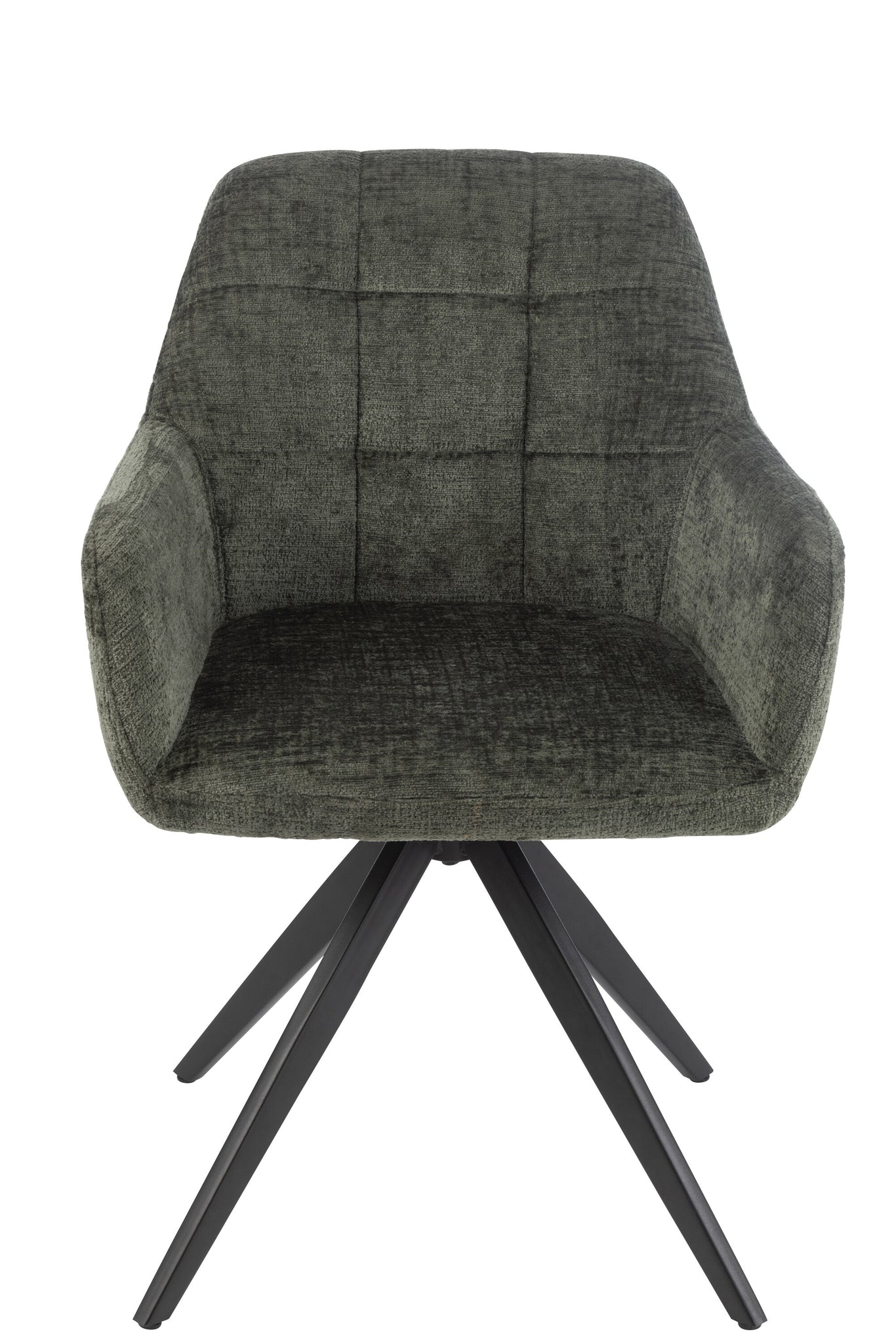 Stoel Louna Ijzer/Acryl Groen J-Line