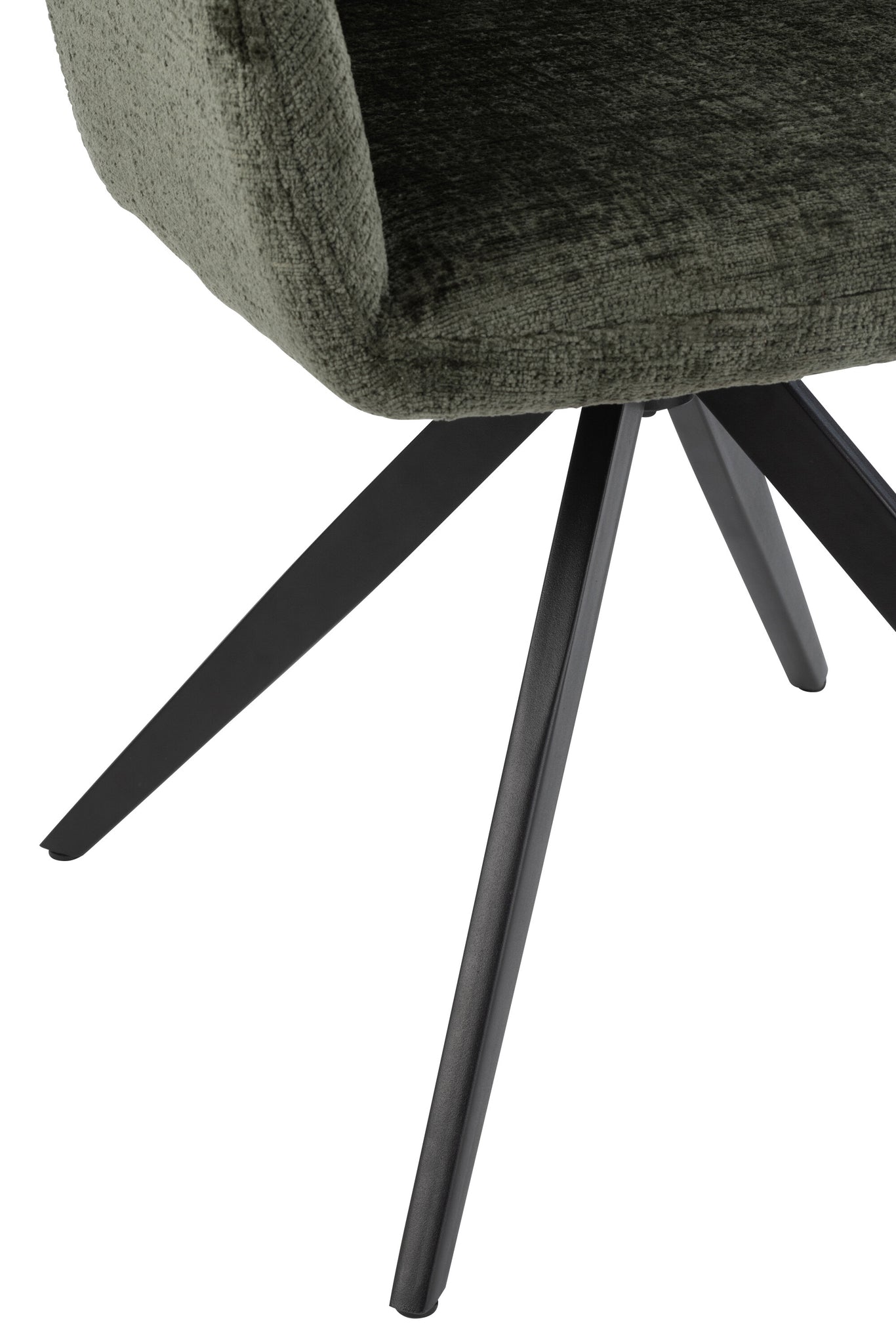Stoel Louna Ijzer/Acryl Groen J-Line