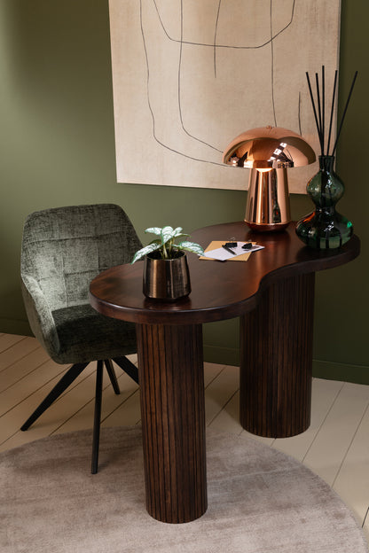 Stoel Louna Ijzer/Acryl Groen J-Line