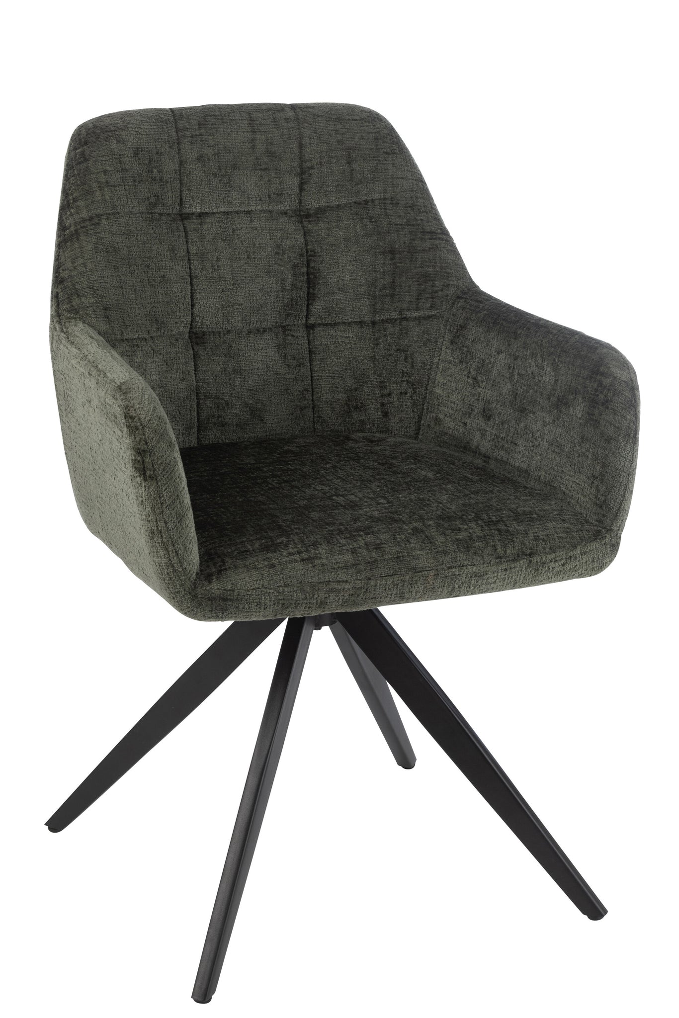 Stoel Louna Ijzer/Acryl Groen J-Line