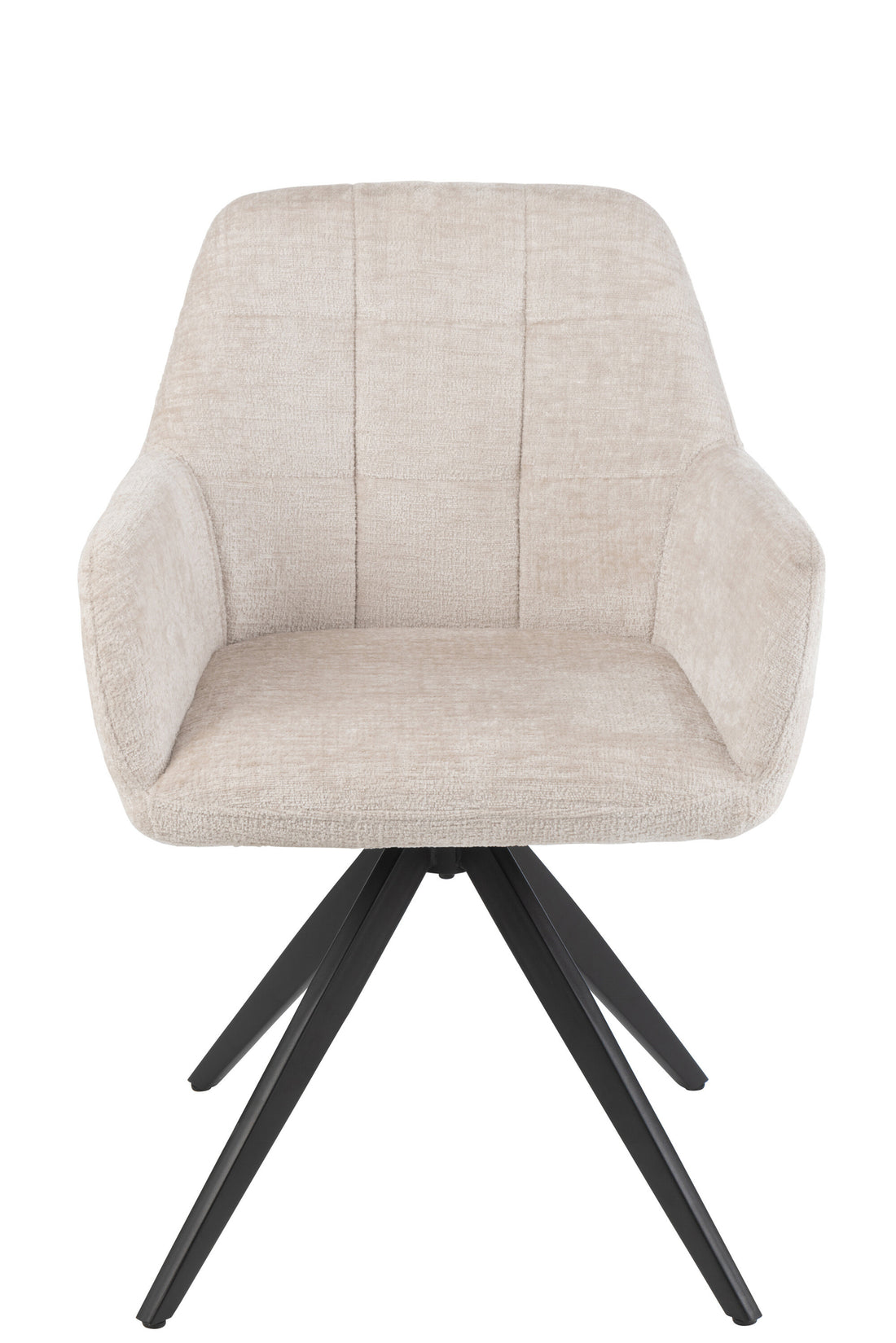 Stoel Louna Ijzer/Acryl Ivoor J-Line