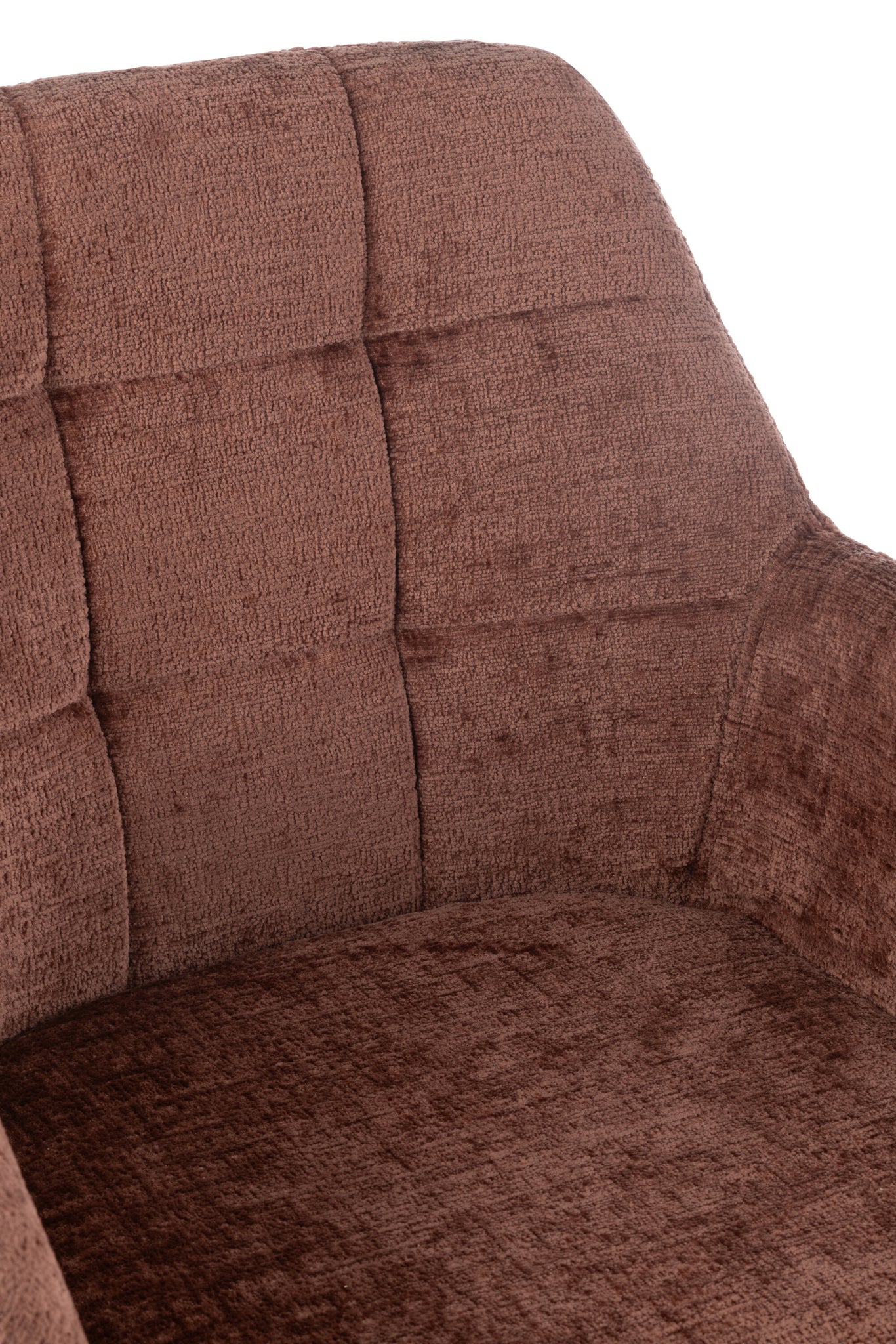 Stoel Louna Ijzer/Acryl Bruin J-Line