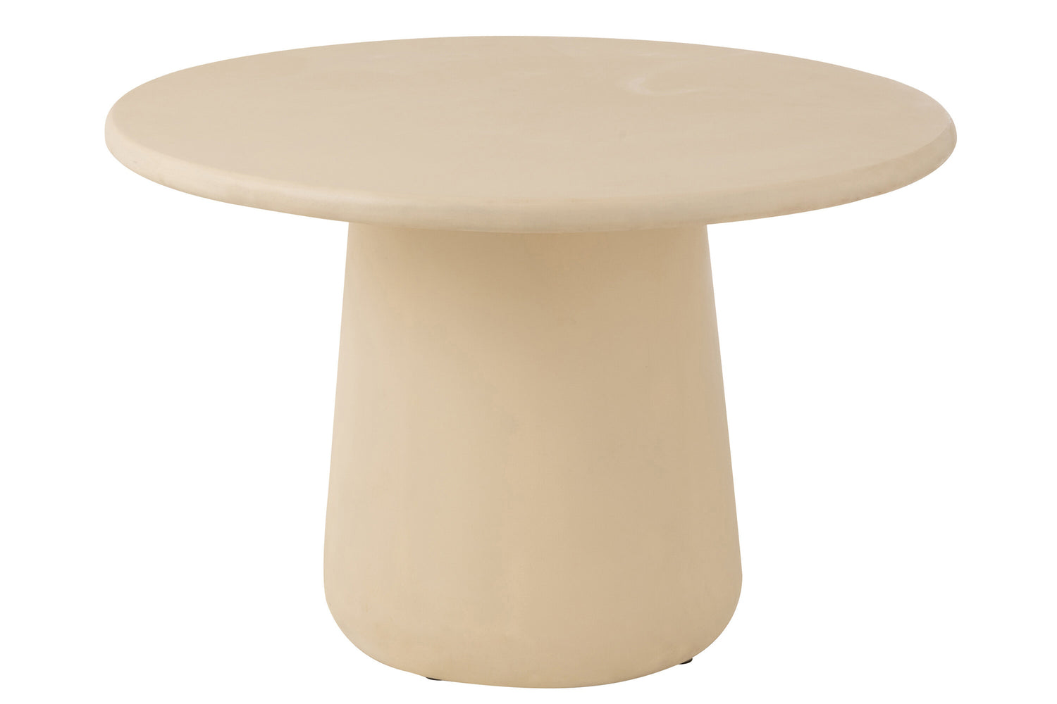 Ronde Eetkamertafel Ram Beige Ø118cm J-Line