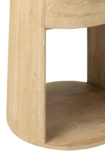 Bijzettafel Drawn Mango Hout/Mdf Naturel J-Line