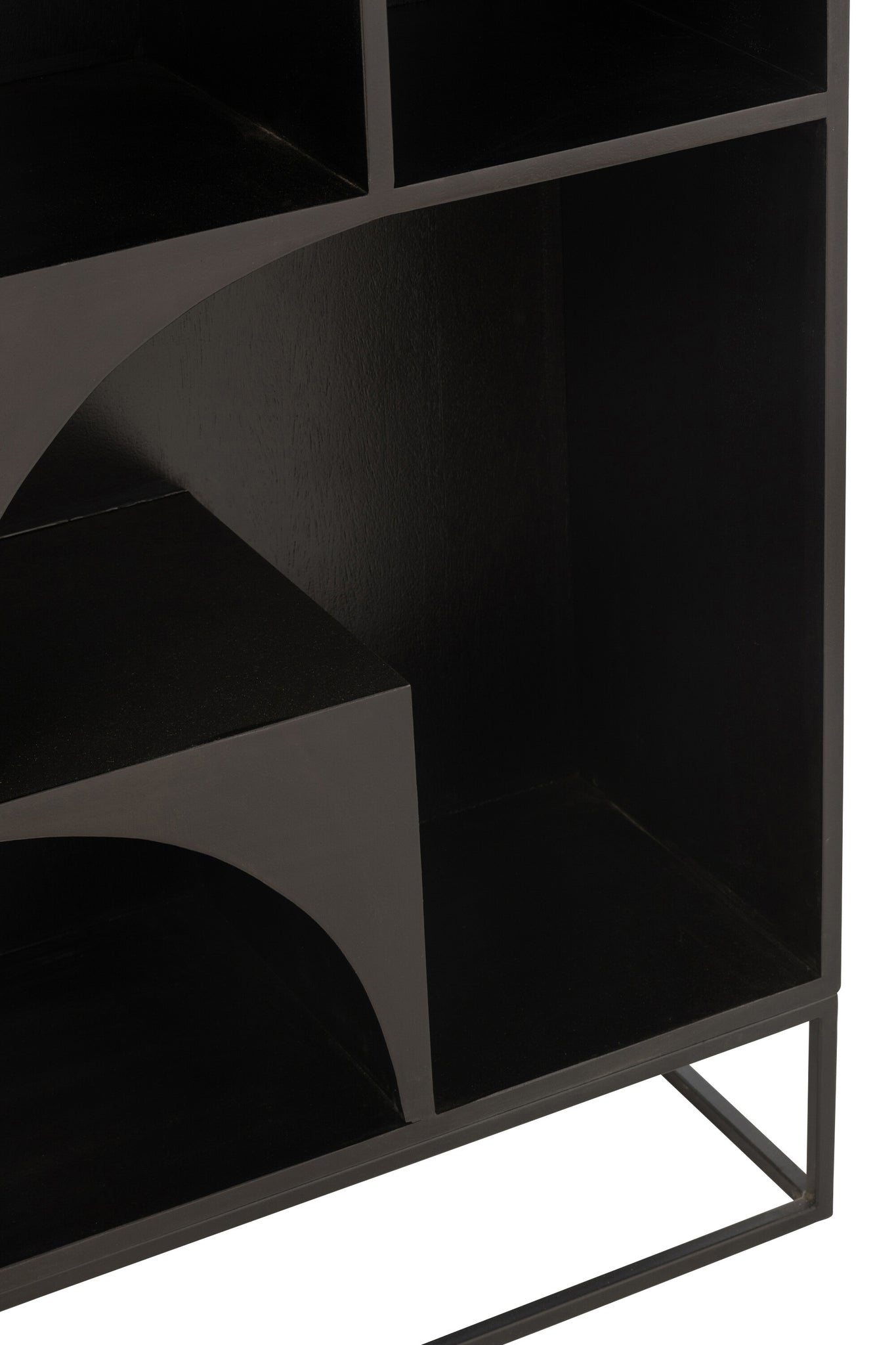 Kast Mode Mango Hout/Mdf Zwart J-Line