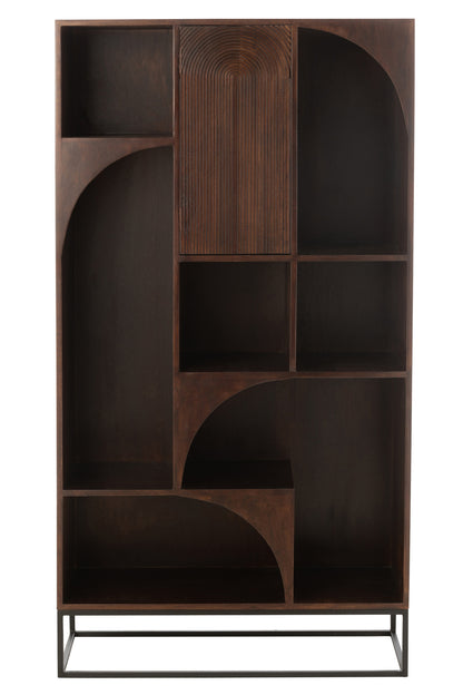 Rek Mode Mango Hout/Mdf Bruin