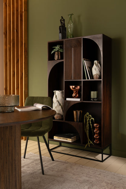 Rek Mode Mango Hout/Mdf Bruin