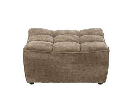 Poef Modulaire Sofa Donker Taupe J-Line