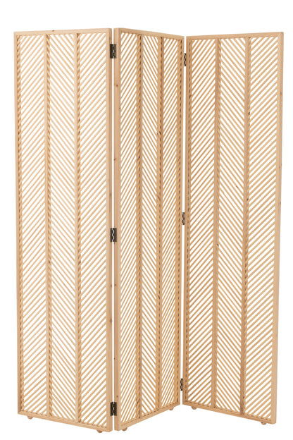 Mili Kamerscherm Bamboo Naturel J-Line