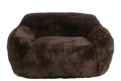 Sofa Cutie Polyester Bruin Large J-Line