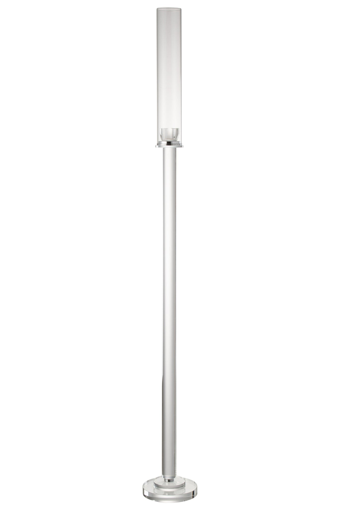 Kaarshouder Moira Glas Transparant Large Dia14xH120cm J-Line