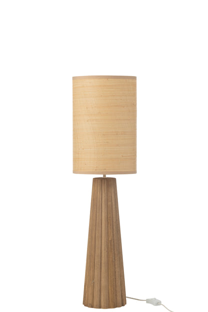Tafellamp Paraplu Hout Naturel Small J-Line