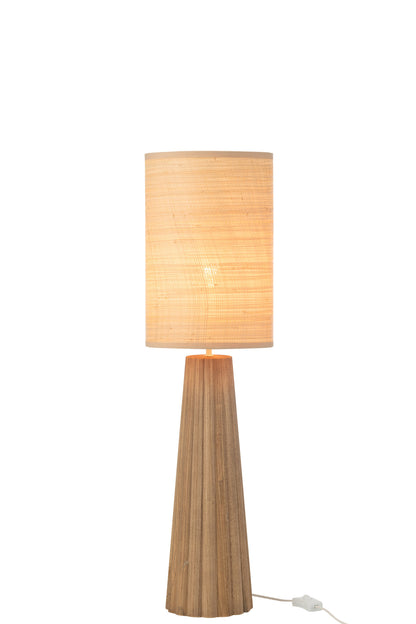 Tafellamp Paraplu Hout Naturel Small J-Line