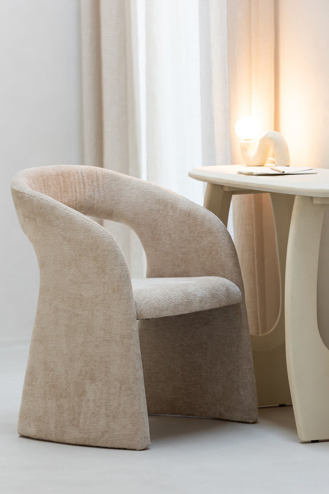 Anise Stoel Textiel Beige J-Line