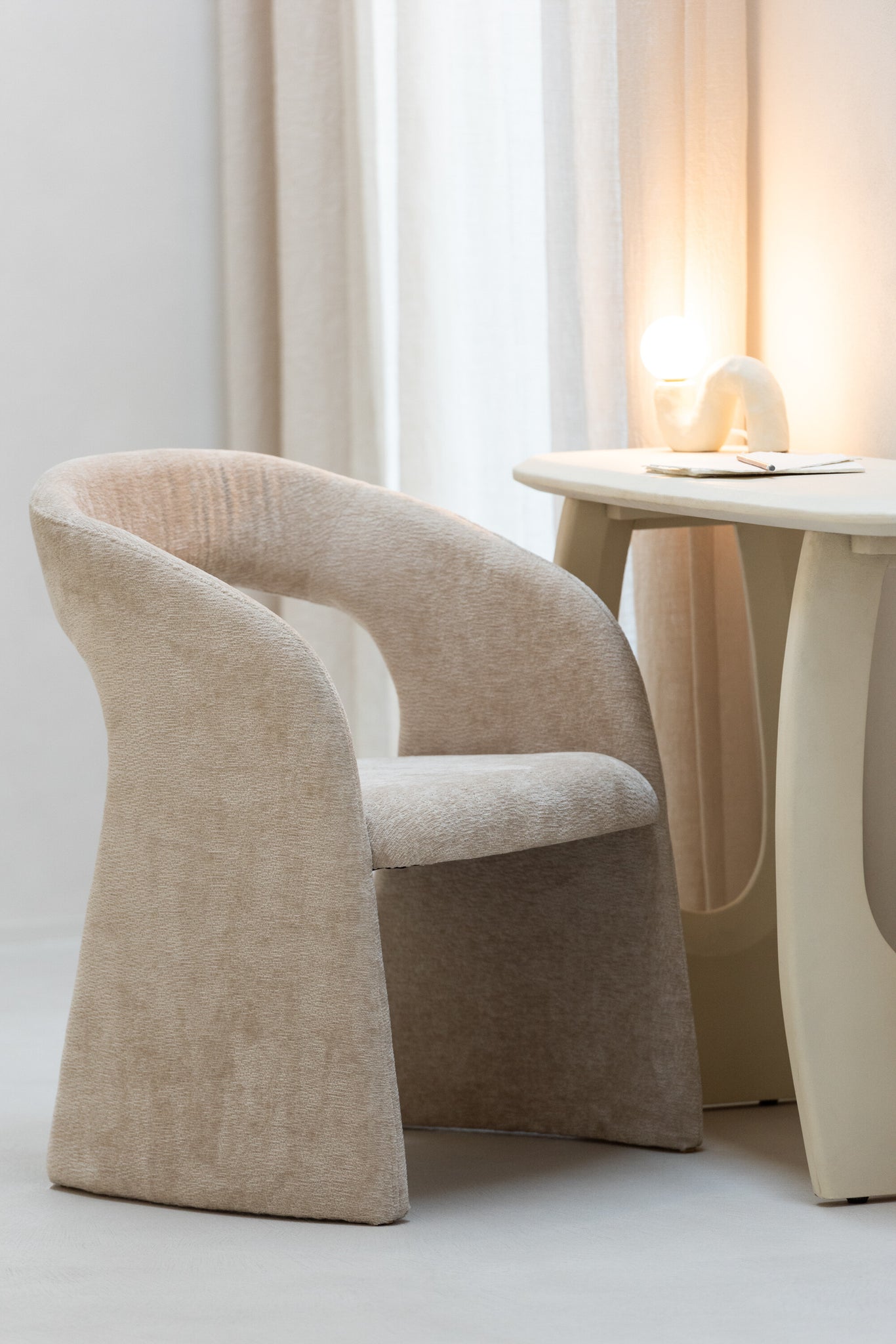 Anise Stoel Textiel Beige J-Line
