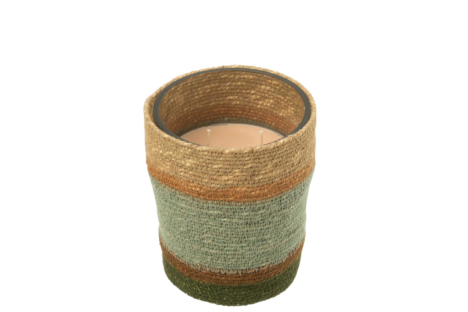 Geurkaars Mand Beige Medium - 55 Uur