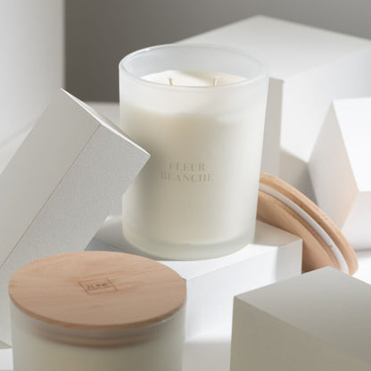 Geurkaars Accords Essentiels Fleur Blanche 52 Uur