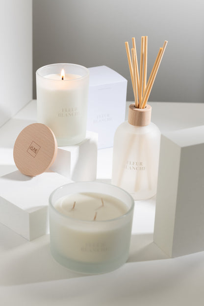Geurkaars Accords Essentiels Fleur Blanche 28 Uur