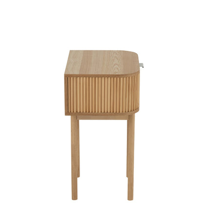 Nachtkast Rond Mdf/Dennenhout Naturel J-Line